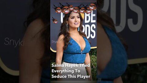 Salma Hayek Tried Everything To Seduce This Player #shorts