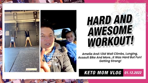 Mom And Daughter Workout...Hard But Awesome! | Keto Mom Vlog