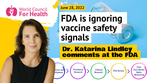 Dr. Katarina Lindley Comments at Vaccines Products Advisory Committee – 6/28/2022