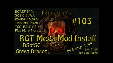 Let's Play Baldur's Gate Trilogy Mega Mod Part 103 - Dark Side