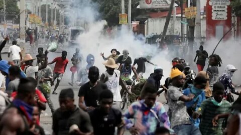 Haiti faces Western Intervention plus Drag the Dead demo
