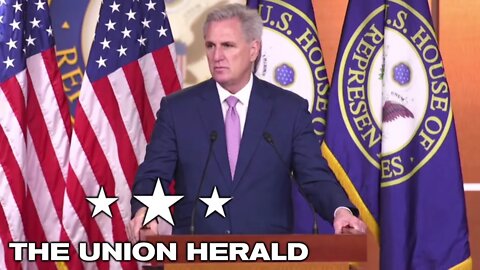 House GOP Leader McCarthy Weekly Press Conference 03/18/2022