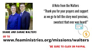 Shane and Danae Walters – Honduras FEA Ministries