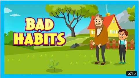 BAD HABITS / Moral Stories For Kids / Kids Learning Videos (Animation) /KIDS HUT STORIES