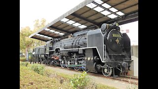 Steam Locomotive in Hiratsuka