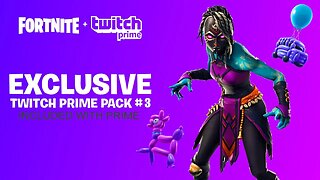 NEW TWITCH PRIME PACK 3 SKINS! FORTNITE TWITCH PRIME PACK 3 LEAKED! (FREE PRIME PACK 3 RELEASE DATE)