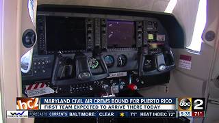 Maryland Civil Air crews bound for Puerto Rico