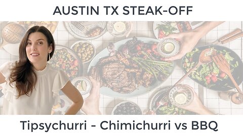 Tipsychurri 🤩 Steak-Off (Chimichurri vs BBQ Sauce) ★