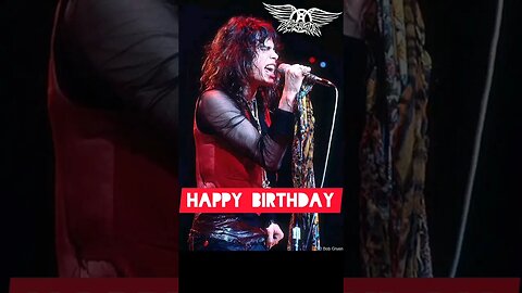 Happy Birthday STEVEN TYLER - Aerosmith #musicchannel #musicnews #rockband #rockstory #musician