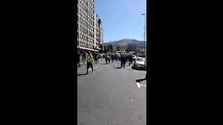 UPDATE 1 - Thousands fill the streets of Cape Town to demand Zuma step down (ZPH)