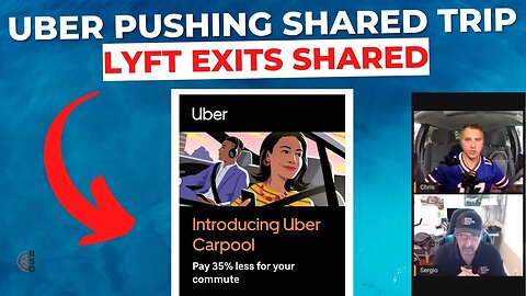 Shared Rides | Uber PUSHING While Lyft EXITS