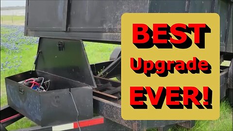 BEST Dump Trailer Upgrade EVER! This is hands down my favorite