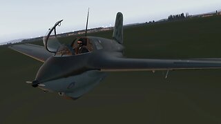 Flying classic aircraft in VR The Me 163 Komet.