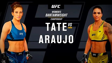 EA Sports UFC 4 Gameplay Viviane Araujo vs Miesha Tate