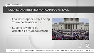 FBI: 2nd Iowa man arrested in Capitol breach investigation
