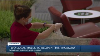 2 metro Detroit malls to reopen this Thursday
