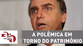 A polêmica em torno do patrimônio da família Bolsonaro
