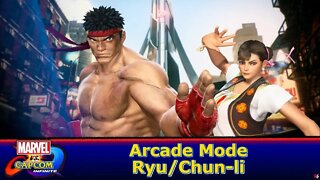 Marvel vs. Capcom: Infinite - Arcade Mode: Ryu/Chun-li