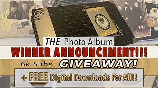THE Photo Album Giveaway | Winner Announcements!
