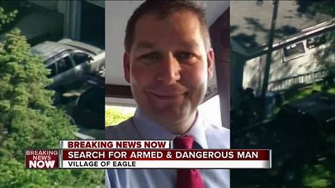 Eagle Police: Stay inside during search for 'armed and dangerous man'