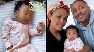 Marques & Miya Houston's Daughter Zara Talks Herself To Sleep! 😴