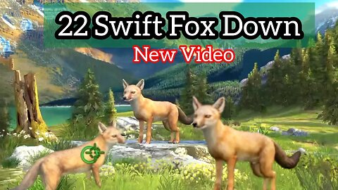 22 Swift Fox Down - New video - Hunting Coyotes - (best Hunting Video in World 2023) #elk #coyotes