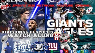 🏈NFL DIVISIONAL GAME GIANTS' VS EAGLES WATCH ALONG Live with Opus