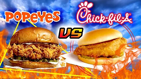 Popeyes vs Chick-fil-A | Versus | Before They Were Famous