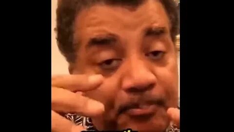 "Apparently" Neil Degrasse Tyson abandons science for "feelings".