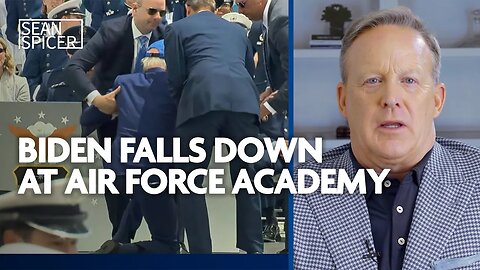 VIRAL: Biden FALLS DOWN at Air Force Academy, Dems dismiss the major issue
