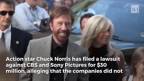 Chuck Norris Files Lawsuit Against CBS and Sony for $30 Million