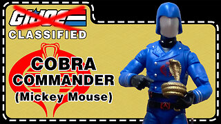 Cobra Commander (Mickey Mouse) - G.I. Joe Classified - Unboxing and Review