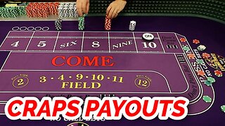 CRAPS PAYOUTS!! - Craps Class (Short)