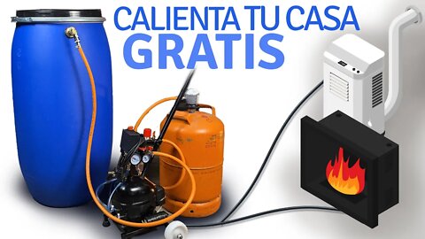 Gas GRATIS para Cocinar y Calentar tu Casa - Máquina para Recargar Biogas Gratis - Nuevo Método