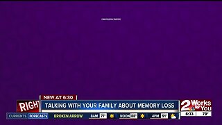 Talking with your family about memory loss