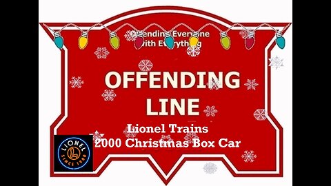 Lionel; 2000 Christmas Box Car
