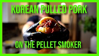 Smoked Korean Pulled Pork Sliders - Gochujang Pork! Recipe and BBQ Tutorial!