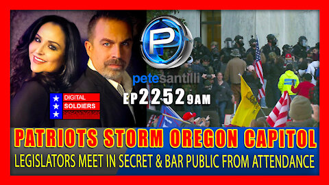 EP 2252-9AM Patriots Storm Oregon Capitol As Legislature Meets In Secret On COVID Shutdown