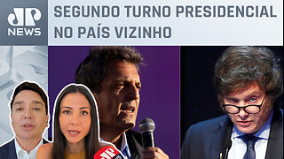 Pesquisa Analogias: Massa tem 42%, e Milei, 34% na Argentina; Dantas e Amanda Klein opinam