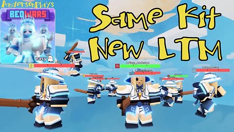 AndersonPlays Roblox BedWars 🌋 [VOLCANIC!] Update - Everyone is Spirit Catcher in New Same Kit LTM