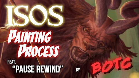 Painting Process Time Lapse - ISOS fantasy characters