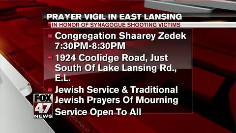 Local synagogue to hold prayer vigil