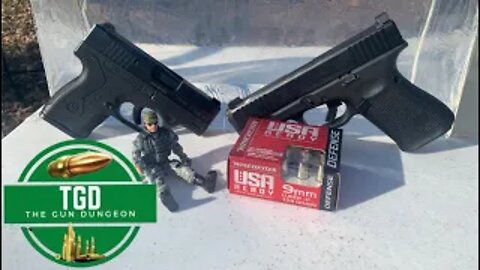 9mm Winchester Ready Defense 124g +P ballistics Gel Test