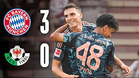 Palhinha’s first Bayern goal was a SCREAMER! / FC Bayern - WSG Tirol / Highlights