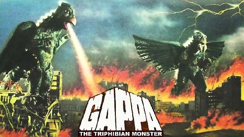 GAPPA THE TRIPHIBIAN MONSTER 1967 Japanese Version in English by Nikkatsu Studios FULL MOVIE HD & W/S