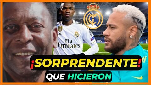 ¡MIRA ESO! LO QUE HICIERON PELÉ Y NEYMAR - REAL MADRID ACTUALIDAD