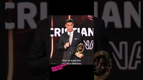 Cristiano Ronaldo Outfit! #youtubeshorts #youtube #ytshorts #menswear #crisrianoronaldo #menssuits