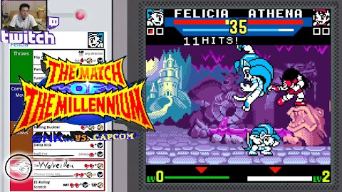 (NeoGeo Pocket Color) SNK vs. Capcom Match of the Millennium - 19 - Felicia - Lv Gamer - I luv pussy