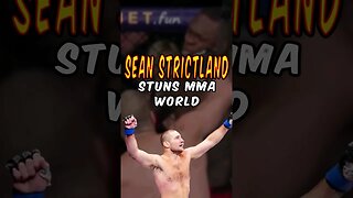 Sean Strictland Beats Israel Adesanya Stuns MMA World At UFC 293