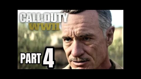 CALL OF DUTY WW2 Walkthrough Gameplay Part 4 - S.O.E. - Campaign Mission 4 (COD World War 2)